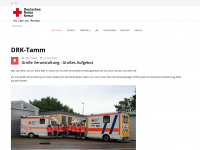 drk-tamm.de Webseite Vorschau