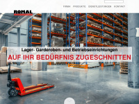 romal.ch Webseite Vorschau