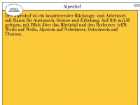 alpenhof.ai Webseite Vorschau