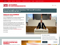 janschroeder-spd.de Webseite Vorschau