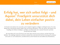 aquion-freespirit.de Webseite Vorschau