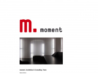 moment-architekten.com Webseite Vorschau