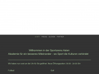sporthalle-asten.com Webseite Vorschau