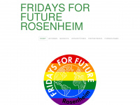 fff-rosenheim.de Webseite Vorschau