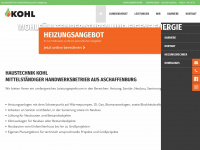 haustechnik-rhein-main.de Webseite Vorschau