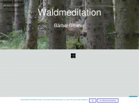 waldmeditation.de Webseite Vorschau