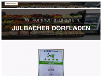 dorfladen-julbach.de Webseite Vorschau