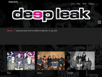 deepleak.ch Webseite Vorschau