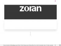 zoran-musik.de Webseite Vorschau