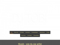 tobi-musik.de Webseite Vorschau
