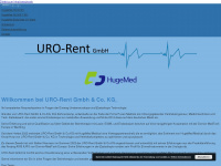 uro-rent.de Webseite Vorschau