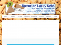 lucky-keks.com Webseite Vorschau