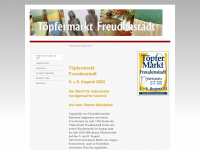 toepfermarkt-freudenstadt.de Webseite Vorschau