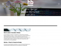 huebner-berger.com Webseite Vorschau