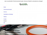 juwel-schraubtechnik.shop Webseite Vorschau