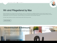 pflegedienst-by-max.de Webseite Vorschau