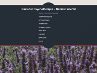 psychotherapiehaschke.wordpress.com Webseite Vorschau