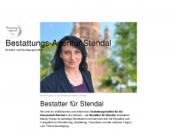 stendal-bestatter.de Webseite Vorschau