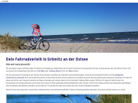 fahrradverleih-groemitz.de Webseite Vorschau
