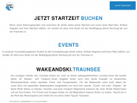 wakeandski.at Webseite Vorschau