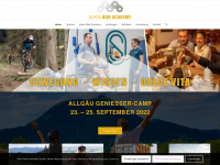 alpen-bike-academy.de Webseite Vorschau