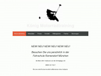 mk-motorradtraining.de Webseite Vorschau
