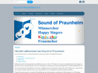 sound-of-praunheim.de Webseite Vorschau