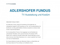 adlershofer-fundus.com Webseite Vorschau