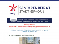 seniorenbeirat-gifhorn.jimdo.com Webseite Vorschau