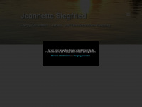 jeannette-siegfried.com Webseite Vorschau