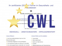 cwl-personal.eu Webseite Vorschau