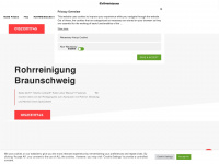 rohrreinigung-braunschweig-24.de Webseite Vorschau