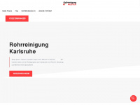 rohrreinigung-karlsruhe-24std.de Webseite Vorschau