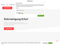 rohrreinigung-in-erfurt-24.de Webseite Vorschau