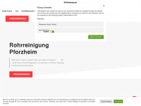 rohrreinigung-pforzheim-24.de Webseite Vorschau