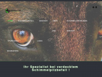 schimmelspuerhunde-schweiz.ch Webseite Vorschau