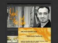 salvas-haarstudio.de Webseite Vorschau