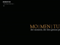 momentum-wein.at Webseite Vorschau
