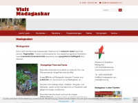 visit-madagaskar.com Webseite Vorschau
