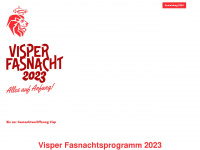 visperfasnacht.ch Webseite Vorschau