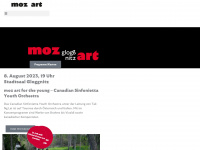 moz-art.net Webseite Vorschau