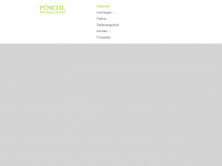 poeschl-installation.de Webseite Vorschau
