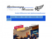 spielmannszug-braunau.jimdo.com Webseite Vorschau