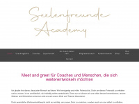 seelenfreunde-academy.de Webseite Vorschau