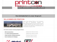 printcon.net Webseite Vorschau