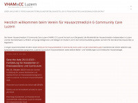 vham-cc.ch Webseite Vorschau