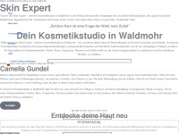 camelia-gundel.de Webseite Vorschau
