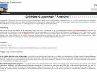 grillhuette-gusternhain.de Webseite Vorschau