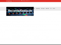 recordsradio.de Webseite Vorschau
