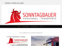viehhandel-sonntagbauer.at Webseite Vorschau